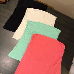 H&M Women's Tops - Black, White, Mint, Coral
